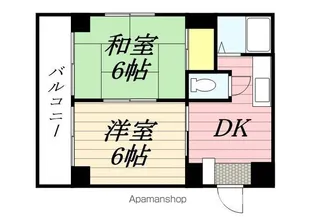 レジデンス秀峰【3階】の間取り