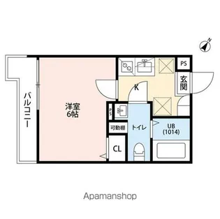 新子安レジデンス【1階】の間取り