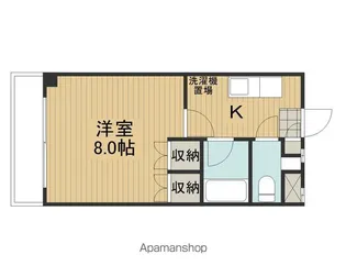 ビューフナト【103号室】の間取り
