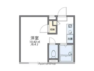 レオパレスR&S【2階】の間取り