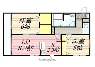 WISTERIA【2階】の間取り