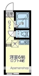 ユナイト追浜オルレアン【1階】の間取り
