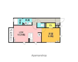 ソル・セレッソⅡ【1階】の間取り