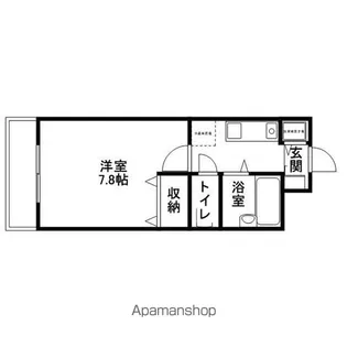 レークサイドコスモ【302号室】の間取り