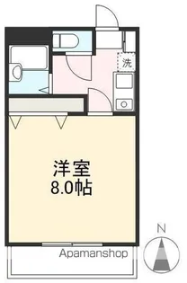 ローテンブルグⅤ【2階】の間取り