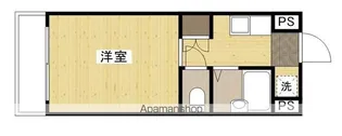 カルティエ宇品西【2階】の間取り