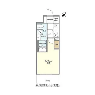 LA DOUCEUR川崎Ⅰ【8階】の間取り