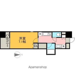 ラムセス大須【4階】の間取り
