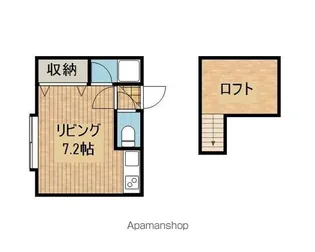 エクセレント Ⅱ【101号室】の間取り