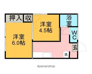 五月館【2階】の間取り