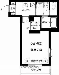 デルフィーノ【2階】の間取り