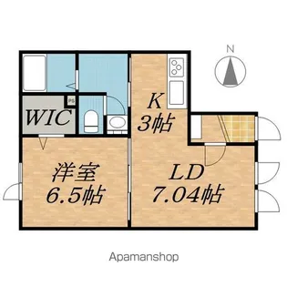 レジデンスアイ壱号館【1階】の間取り
