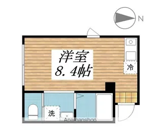 フェリーチェ三軒茶屋【1階】の間取り
