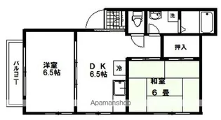 ブリシャントヒルズ【1階】の間取り