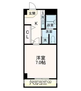 サンライズ三番館【3階】の間取り