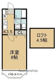 TORINOⅠ【2階】の間取り