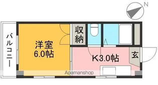 ユーマンション【3階】の間取り
