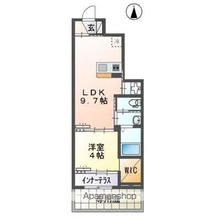 メゾンさくら【1階】の間取り