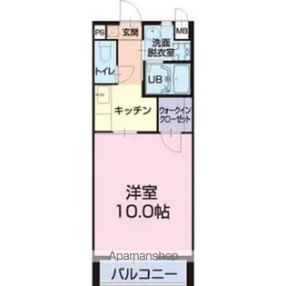 ハイツきらり【1階】の間取り