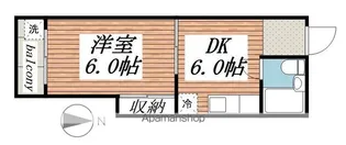 グランドハイムルミネ8【106号室】の間取り