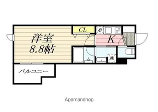 CLASSEUM飯田橋【2階】の間取り