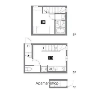 カラスヤマテラスEW【3階】の間取り