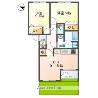 プルミエール【1階】の間取り