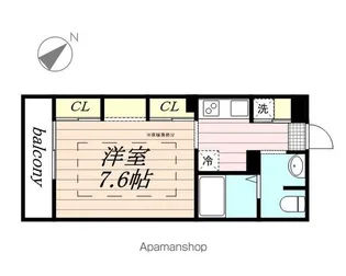 リブリ・M’S FLAT【2階】の間取り