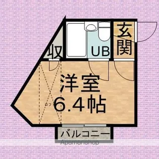 サンマリノ・ペトル【1階】の間取り