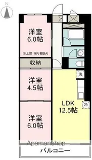オーロラビル【10階】の間取り