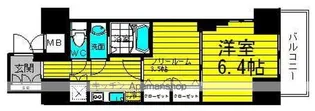 レジュールアッシュ梅田AXIA【11階】の間取り