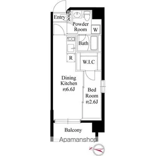 グランパセオ押上【7階】の間取り