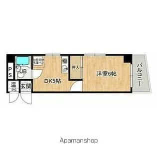 桃花館【4階】の間取り