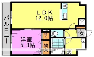 パークスリー高円寺【2階】の間取り
