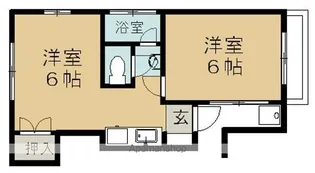 ベルハウス【2階】の間取り
