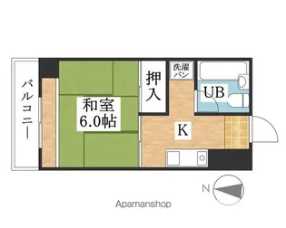 明和ビル【3階】の間取り