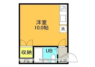 第2森宅建菊水ビル【403号室】の間取り