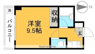 ロイヤル・レジデンス秦【4階】の間取り