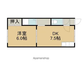 北日本ハイムC【2階】の間取り