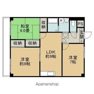 サンヴェール小泉【3階】の間取り