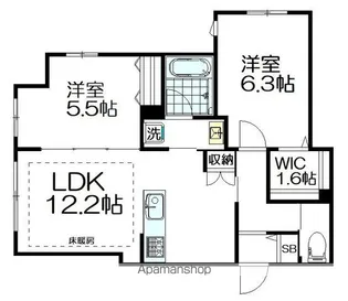 (仮称)高円寺南3丁目メゾン【101号室】の間取り