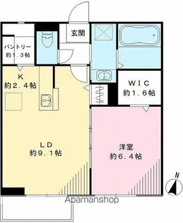 茨城県水戸市見川2丁目【アパート】の間取り