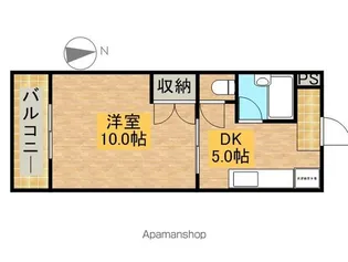 クラストピア【4階】の間取り