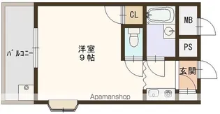 セピア51【3階】の間取り