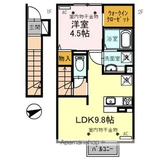NICO1【2階】の間取り