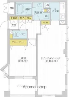 AZ小石川【4階】の間取り