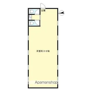 板橋区仲町【1階号室】の間取り