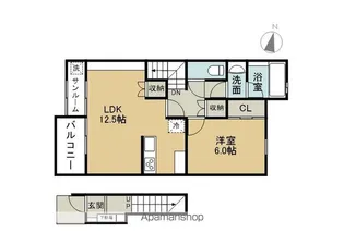 FORAIR(フォレア)A【2階】の間取り