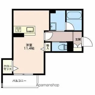 サンシャイン【3階】の間取り