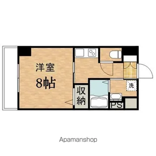 エリシア・イリス【406号室】の間取り
